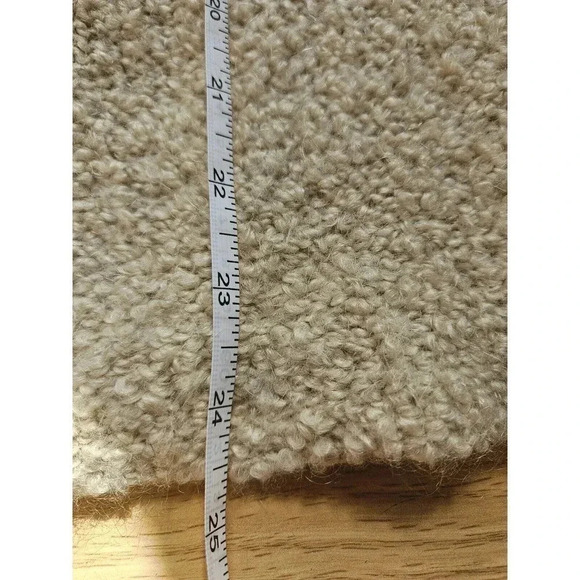 Zadig & Voltaire Boucle Wool Beige Open Cardigan Jacket Designer Coat Size M - Picture 11 of 14